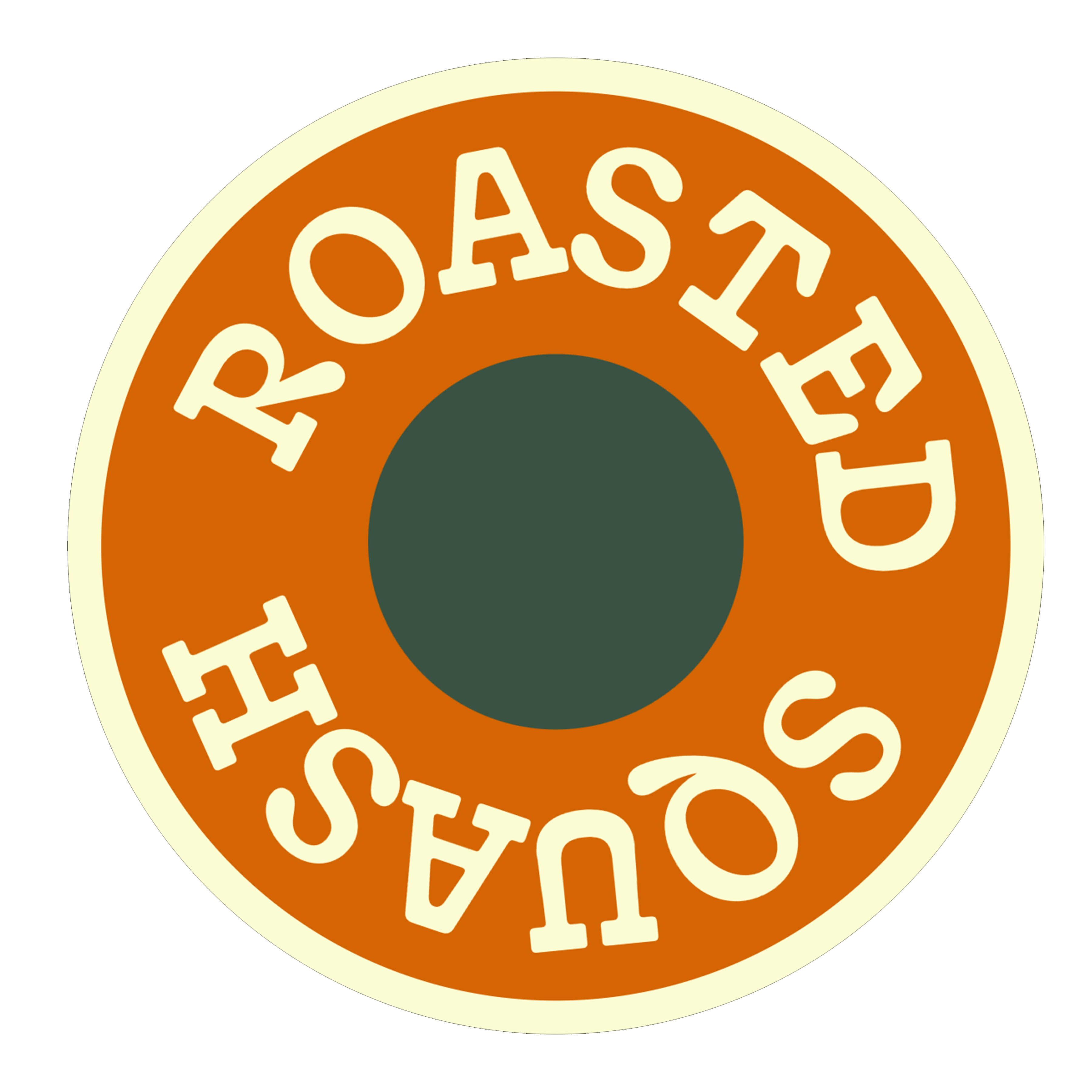 roasted squash circle spinning